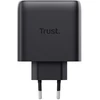 Įkroviklis - Trust Maxo 65W Universalus AC greitas įkroviklis 3x USB-C 1x USB-A Juodas