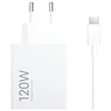 Įkroviklis - Xiaomi Hypercharge Combo 120W USB 2.0 AC Vidaus Įkroviklis Baltas