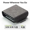 mophie-3in1 travel charger MagSafe su adapteriu EU Juodas