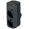 Morre MAITINIMO ADAPTERIS 4-in-1, 2 LIZDAI, USB-C 20W PD, USB-A 18W QC