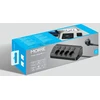 Ilgintuvas - Morre M412, 4 Lizdai, 2 USB-C, 2 USB-A, 2 m, Balta/Juoda