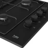 Įmontuojama Viryklė - Beko HIBG64120SB 60 Cm Dujinė, Juoda