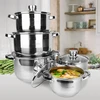 Puodų rinkinys MAESTRO MR-2220-10 10 items