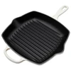 Indukcinė keptuvė - Le Creuset Signature Square Grilis Pan 26cm Non-Stick Smėlio