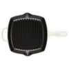 Indukcinė keptuvė - Le Creuset Signature Square Grilis Pan 26cm Non-Stick Smėlio