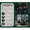 Insight Editions Nešiojamas Užrašų Knygelė - Harry Potter Slytherin Kietu Viršeliu 192 Puslapiai su Žymekliu ir Kišene