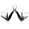 Įrankis - EverActive Multitool 9 Funkcijos, Nerūdijantis Plienas, 10.5 x 4.5 x 2.3 cm, Juoda