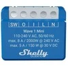 Shelly Qubino Wave 1 Mini LR išmanusis jungiklis Z-Wave Mėlyna