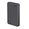 Išorinė Baterija - KSIX MagSlim 10 000 mAh 15 W USB-C PD 20 W Juoda