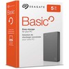 Išorinis Kietasis Diskas - Seagate Basic 5TB 2.5" USB 3.2 Gen 1 Sidabrinis