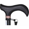 Adjustable walking stick ACTIONMED juodas