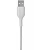 USB kabelis Belkin Boost Charge Braided USB-A to Lightning 1.0m baltas