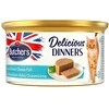 Drėgnas Kačių Maistas - BUTCHER'S CLASSIC DELICIOUS DINNERS Su Tunu Ir Jūros Žuvimi, 85 g