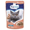 PREVITAL lašiša padaže - šlapias kačių ėdalas - 100 g