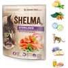 SHELMA Sterilised Rich in lašiša – sausas kačių maistas – 750g