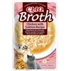 Kačių skanėstai - INABA Ciao Broth Vištiena ir Lašiša 12x40g