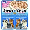 Kačių Skanėstas - INABA Twin Tuna Su Vištiena Ir Midijomis, 2x40g