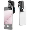 Kamera - Apexel APL-HB170SW 170° Wide-Angle Optical Glass Clip-on Lens