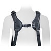 Kameros diržas - BlackRapid Double Slim X Extra Comfort, reguliuojamas, paminkštintas, juodas