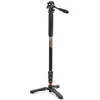 Kameros priedai - 3 Legged Thing Punks Trent 2.0 Monopod Kit 30kg 2m Juoda/Šlaito pilka Varis