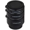 Kameros priedai - Caruba Extension Tube Set Pentax Q 10mm 16mm 21mm Chrome