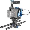 Kameros priedai - Meike VK A7IIB Video Cage (Opruiming, for Sony A7 II/R II/S II, includes handle, rods, baseplate)