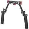 Kameros priedai - SmallRig 2002 rozetės rankenos rinkinys 15mm strypų sistema juoda