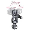 Kameros Priedai - Ulanzi FALCAM F22 Magiška Ranka F018 105mm Aliuminis 2.5kg Talpa