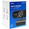 Savio CAK-04 webcam 720 MP 1280 x 720 pikselių USB Juodas