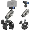 Kameros tvirtinimas - Telesin GP-HBM-003 Action Camera Mount 17-35mm 360° Adjustment
