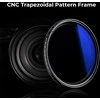 K&amp;F Concept Classic Slim Fader pilkas filtras NDX ND2 - ND400 55 mm