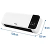 NOVEEN HC1200 LED WiFi Air Curtain + Remote Control