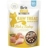 Kačių Skanėstai - Brit Care Raw Skanėstas su Kalakutiena 40g
