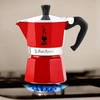 Kavinukas - BIALETTI Moka Express 3 Puodeliai Raudonas