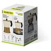 Aliuminio moka pot MR-1657-6-BEIGE MAESTRO