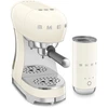 Kavos aparatas - Smeg ECF12CREU + MFF02 Kreminis