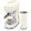 Kavos aparatas - Smeg ECF12CREU + MFF02 Kreminis