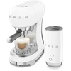 Kavos aparatas - Smeg ECF12WHEU + MFF02 Baltas