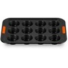 Kepimo Forma - Le Creuset Muffin Forma iš Anglies Plieno, Neprideganti, 12 Puodelių, 240°C