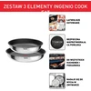 Set of 2 Frying Pans TEFAL Ingenio Cook Eat L8813S75