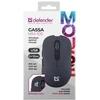 Pelė DEFENDER GASSA MM-105 RF SILENT Juodas
