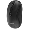 Gembird MUSW2-4B-01 Dual-mode belaidė pelė (2.4G + BT), 1600 DPI, 4-button, juodas