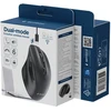 Gembird MUSW2-6B-02 Dual-mode belaidė pelė (2.4G + BT), 2400 DPI, 6-button, juodas