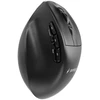 Gembird MUSW3-9B-01 Triple-mode wireless ergonomic pelė (2.4G + BT + USB), 2400 DPI, 9-button, juodas