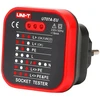 Kištukinio Lizdo Testeriai - UNI-T UT07A-EU 230 V Lizdų Tikrintuvas 65 × 65 × 61 mm