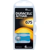 Klausos Aparato Baterija - Duracell Activair 675 Cinko-Oras 60 vnt