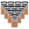 Klausos aparato baterijos – Rayovac Extra Advanced 13, 1.45 V, 80 vnt.