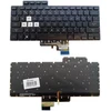 Klaviatūra - ASUS TUF Dash FX516 Pakeitimo apšviesta JAV išdėstymas juoda