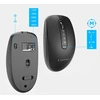 Klaviatūra Gembird KBS-WPS-02 Dual-mode slim wireless desktop set, 2.4G+BT, US išdėstymas