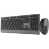 Klaviatūra Gembird KBS-WPS-02 Dual-mode slim wireless desktop set, 2.4G+BT, US išdėstymas